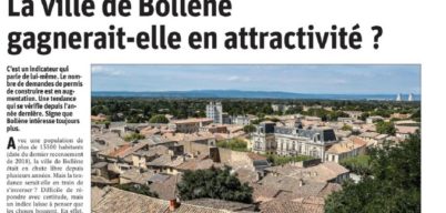 La ville de Bollène gagnerait-elle en attractivité ?