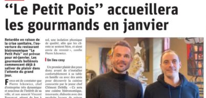 « Le Petit Pois » accueillera les gourmands en janvier