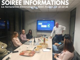 Soirée Informations – Facturation Electronique par SREC France – 15 Octobre 2025